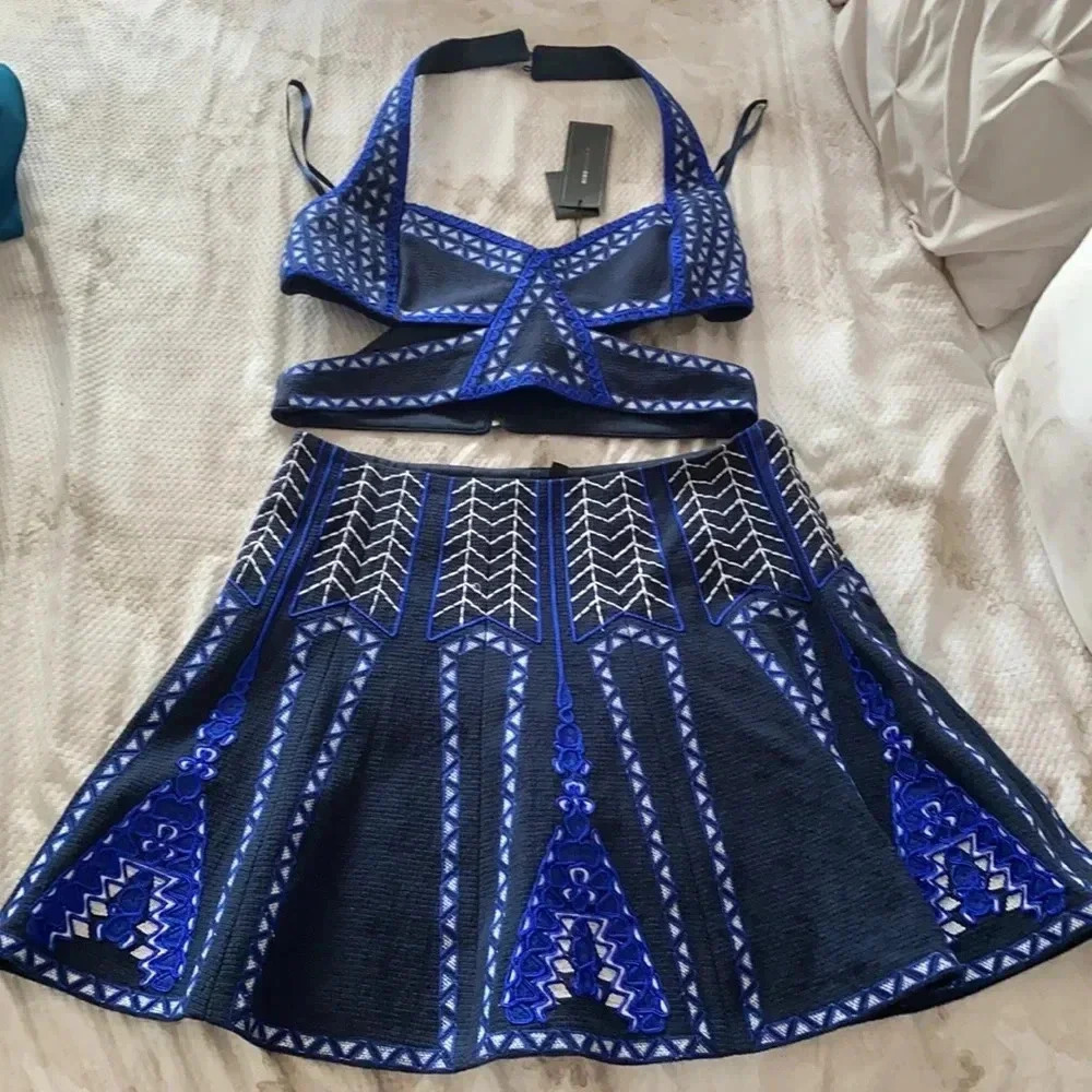 BCBG Mazxaria Katrin Top and Skirt - Picture 8 of 11